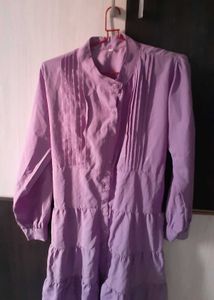 Tiered Lavender Dress