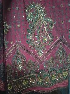 Embroidered Saree
