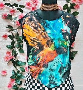 🎁Buy Two Get One Free🎁Colorful Print Top