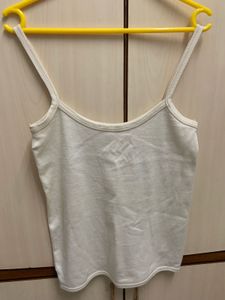 White Tank Top & bra combo