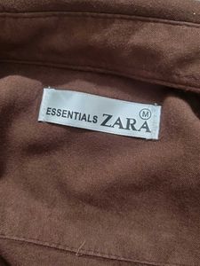 Brown Shirt Top