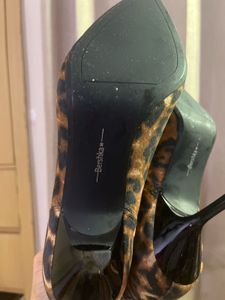 Cheetah Print Kitten Heels New With Tag Boots