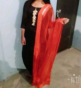 Elegant  Punjabi Kurta Patiala Set