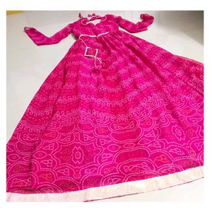 Pink Ethnic Gown