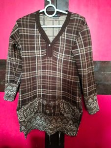Woolen Stretchable Kurti