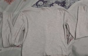 Forever 21 Grey Crop Top