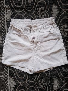 White Shorts
