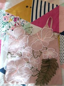 Floral Applique Tank Top