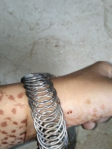 Silver Braided Bracelet