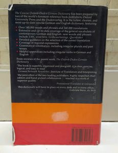 OXFORD DUDEN German To English DICTIONARY