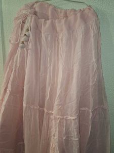 Long Blouse &amp; Skirt With Duppata