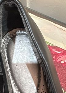Black Leather Loafers