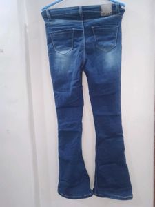 Bootcut Blue Colour Jeans