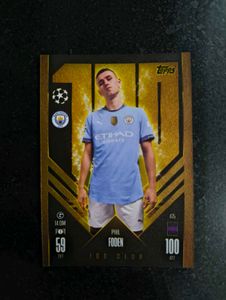 Phil Foden Topps Card