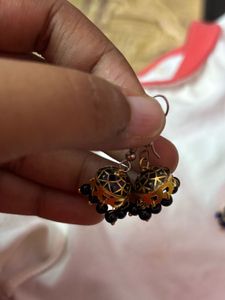 meenakari jhumka