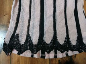 Striped Cold Shoulder Top