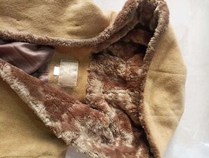 Cozy Brown Hooded Coat