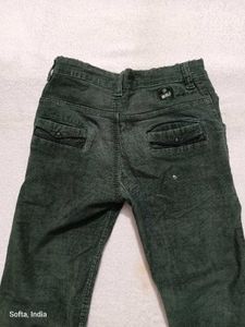 Kids&#39; Green Velvet Pant for Sale! 👖🌿