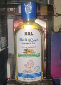 SBL Baby Care massage Oil