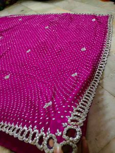 Full Stone Work Saree Very Beautiful 😍