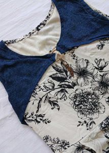 Floral Layered Dress