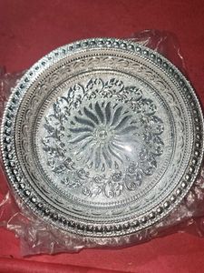 Silver coat  Decorative Plate