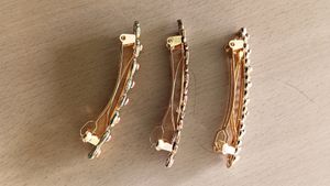 Fancy stone Hair clips