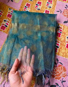 Kota Doria Printed Dupatta