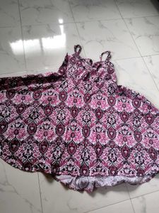 Short Pink Fancy Dress