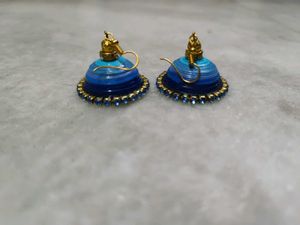Quilled Handmade Paper Jhumka Earrings Set Of 4