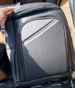 Stylish Black PU Backpack | Office / College Use |