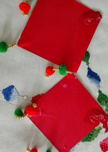 Wall Decor With Pom Poms