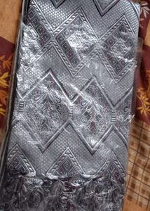 Silver Patterned bedsheet