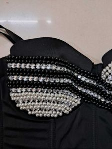 Beaded Corset Top
