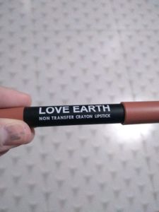 LOVE EARTH Lip Crayon Non-Transfer Lipstick