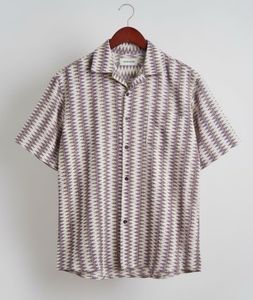 Patterned Short Sleeve Shirt