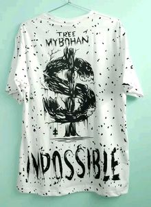 Oversized Loose Fit Double Side Graphic Shirts