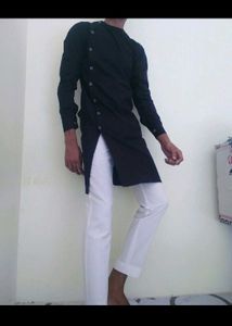 Stylish Black Kurta And Pajama
