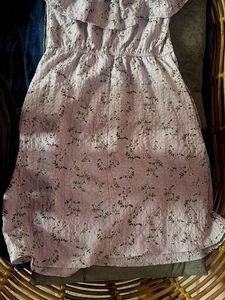 Floral Print Mini Dress