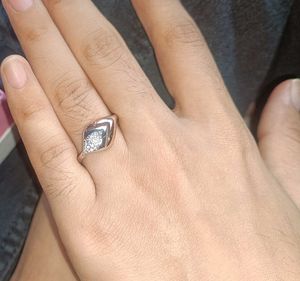 Giva 925 Real Silver Dual Majestic Ring