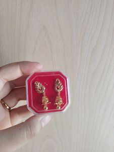 GOLDEN JHUMKA 😻