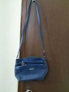 Blue Sling Bag