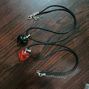 Combo Y2k Heart Pendants