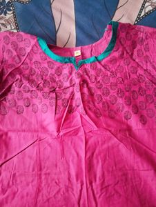 A-LINE KURTI - ROSE