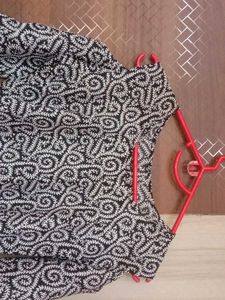 Black and White Dress