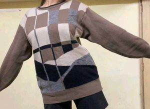 Women Vintage Oversized Sweater