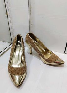 Gold Heels