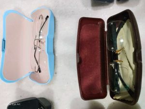 Set Of 7, Eyeglasses with Cases