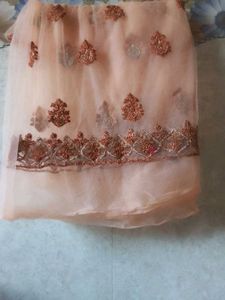 2 Mtr Net Embroidery Fabric