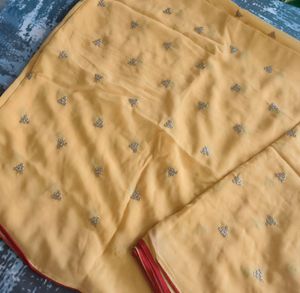 Yellow Heavy Lehenga Choli (Stitched) ✨😍